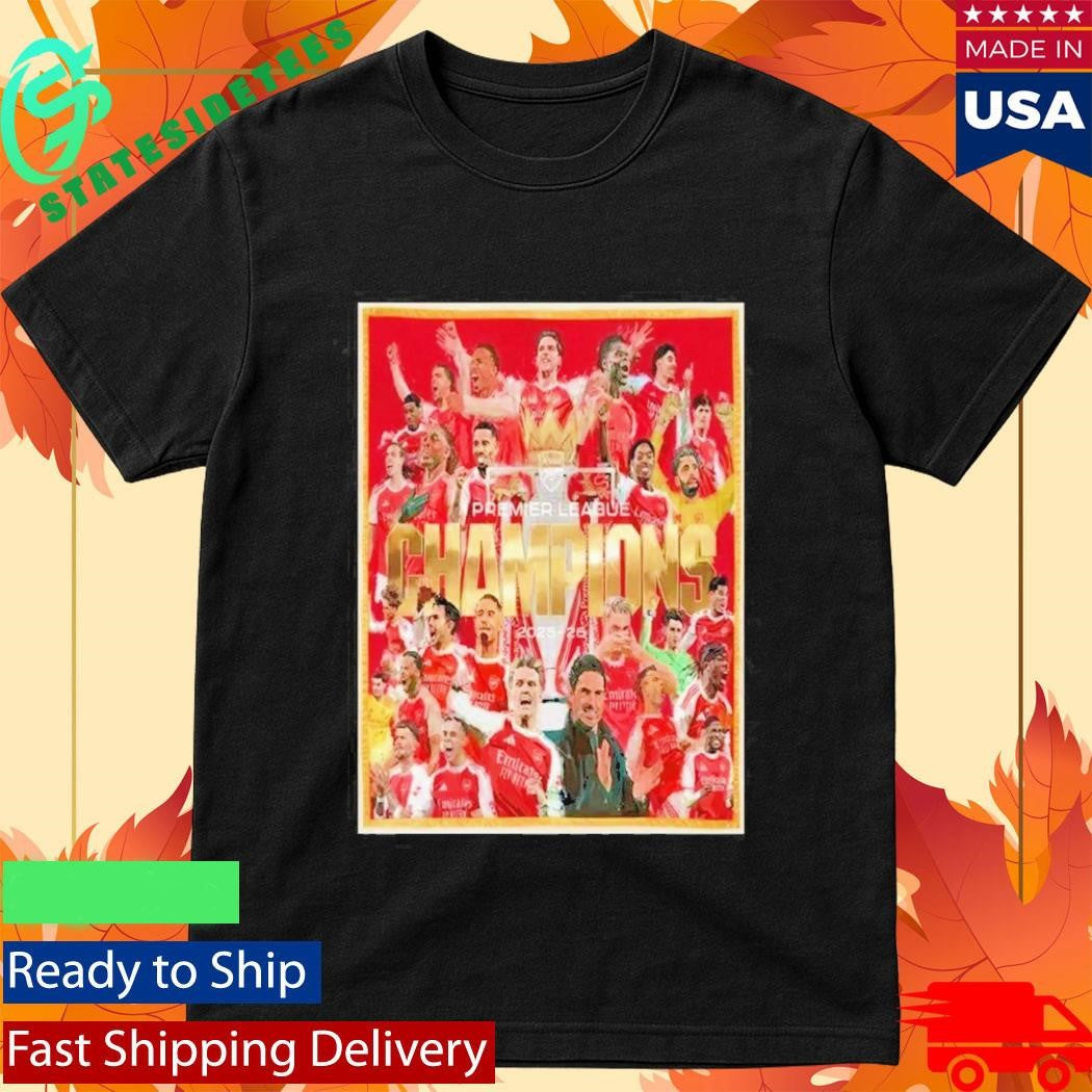 Arsenal 2026 Premier League Champions Shirt