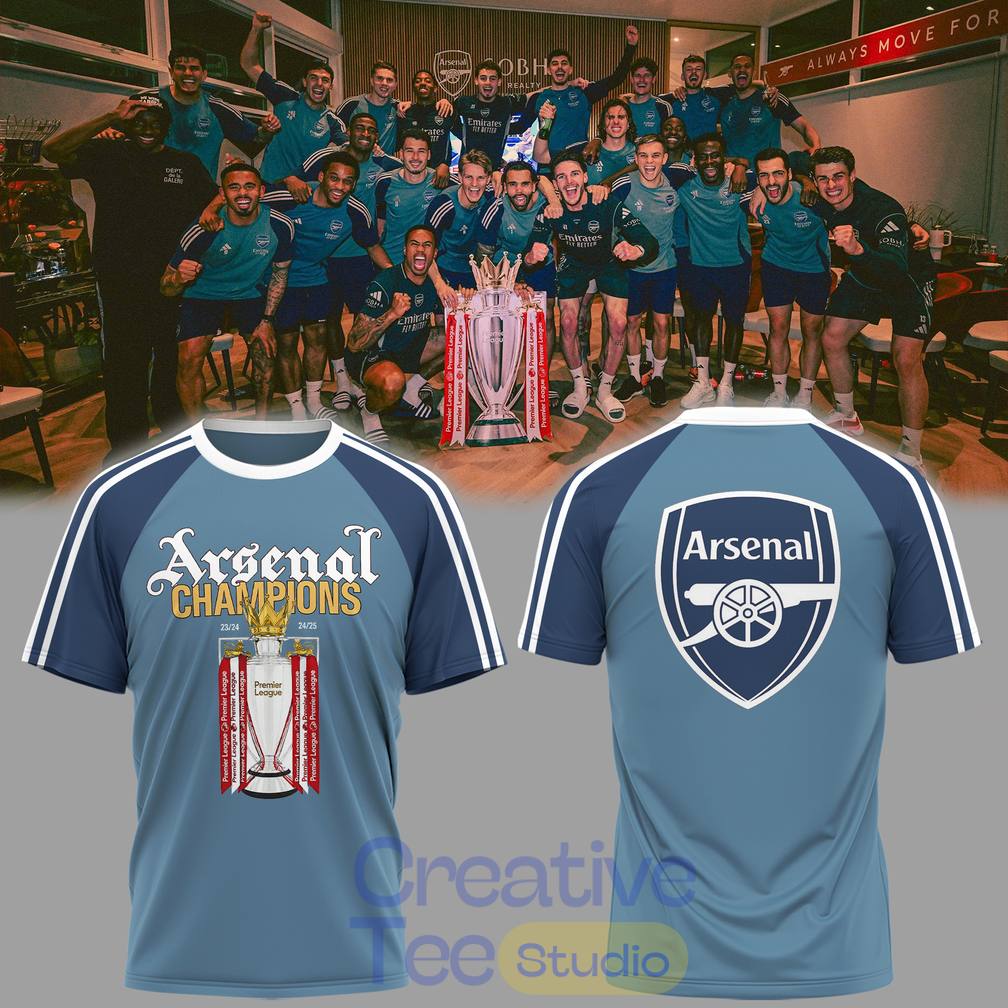 Arsenal Premier League Champions 25/26 T-Shirt