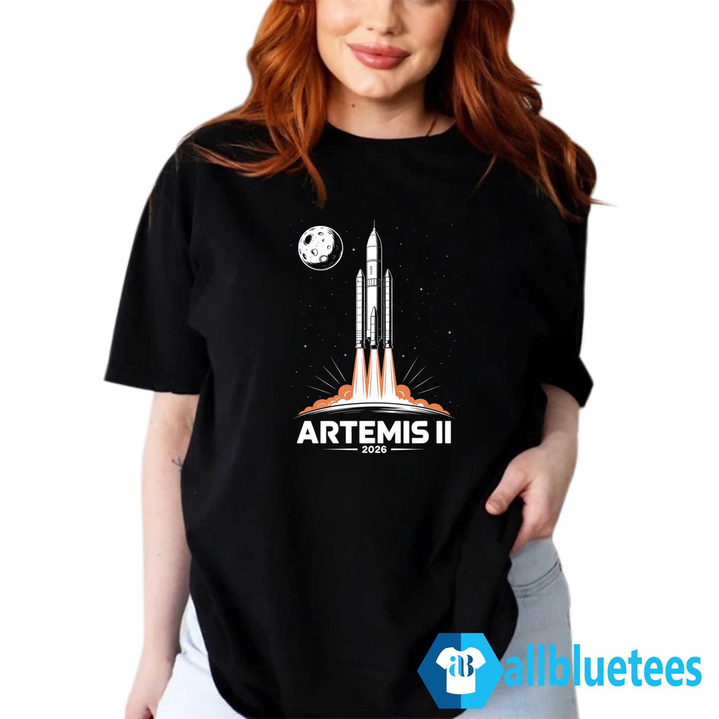 Artemis II 2026 Launch To The Moon Shirt