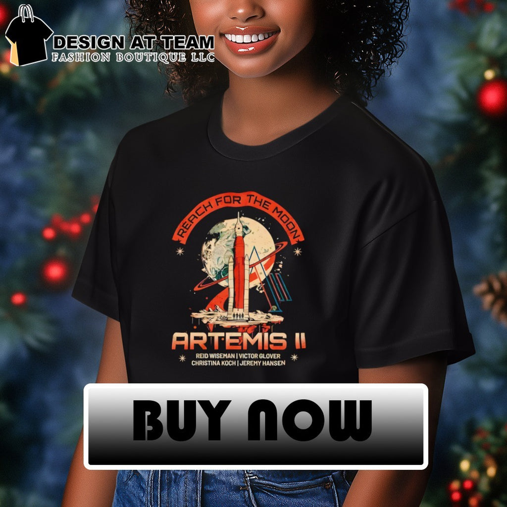 Artemis II Mission Nasa Space Exploration Reach for the Moon reid wiseman I victor glover shirt