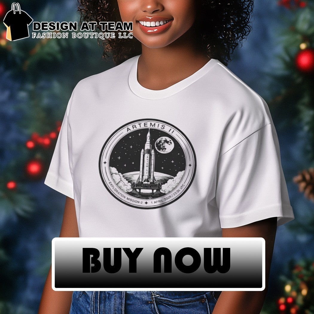 Artemis II Moon Mission Nasa Space Exploration Mission 2 1 April 2026 shirt