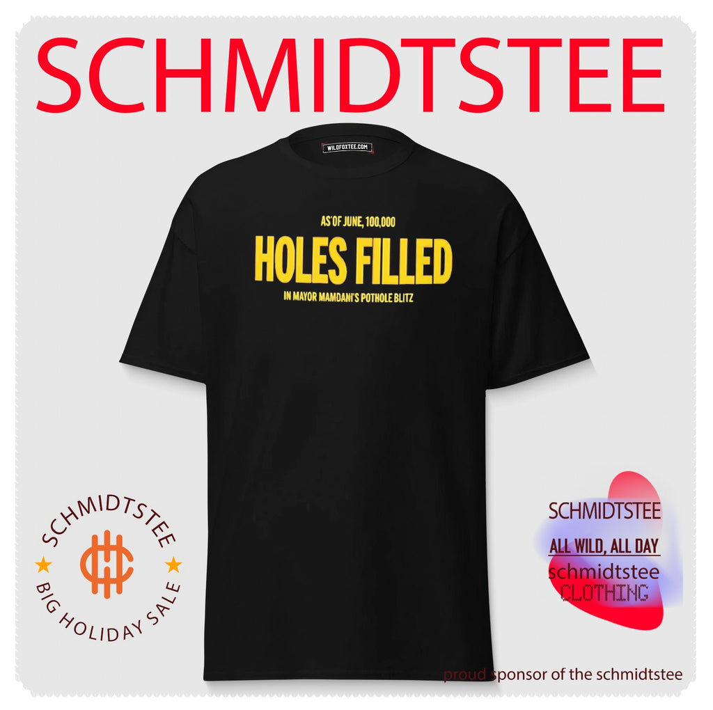 As of June 100000 Holes Filled in Mayor Mamdani’s Pothole Blitz shirt
