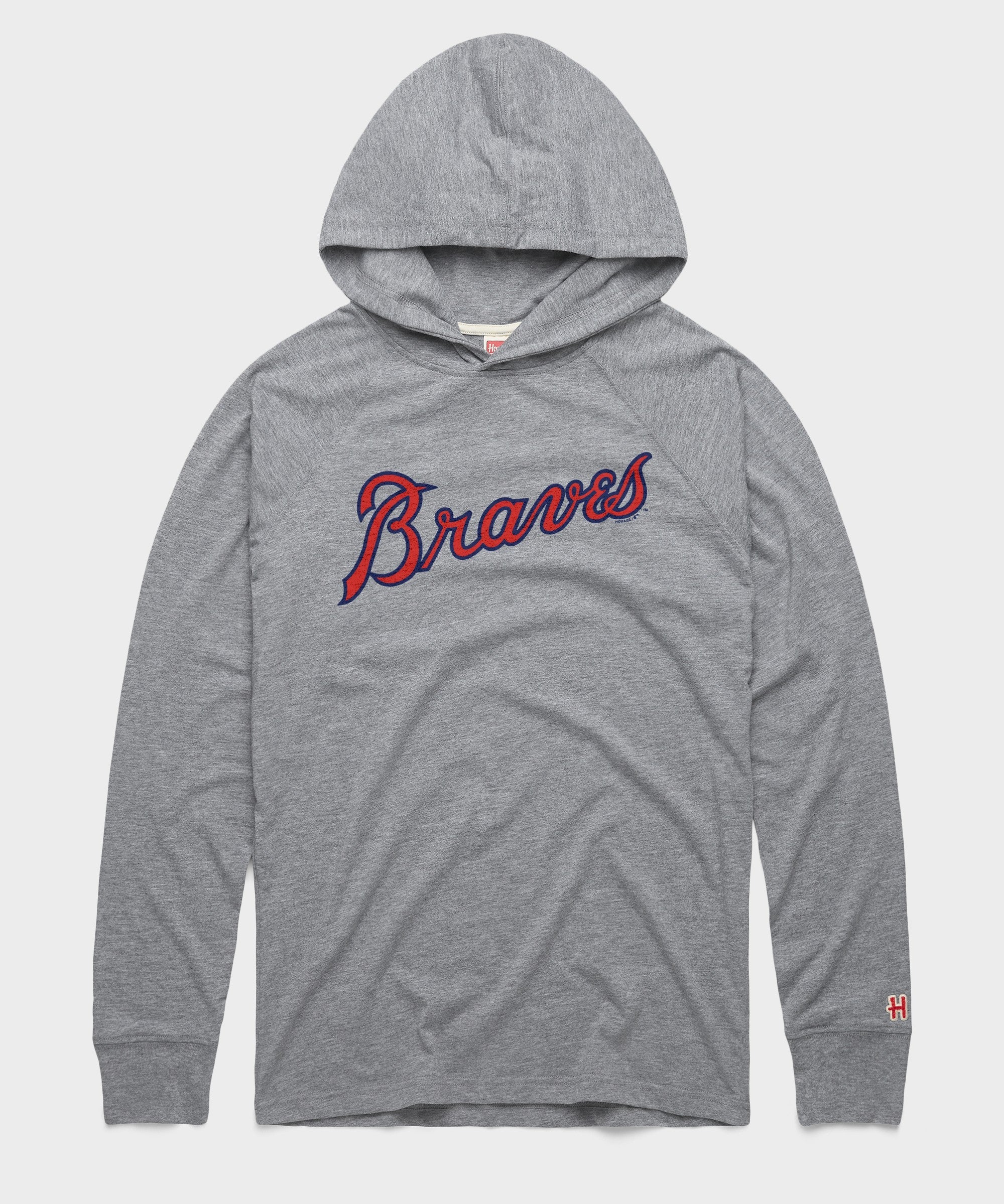 Atlanta Braves Jersey Logo '66 Lightweight Hoodie