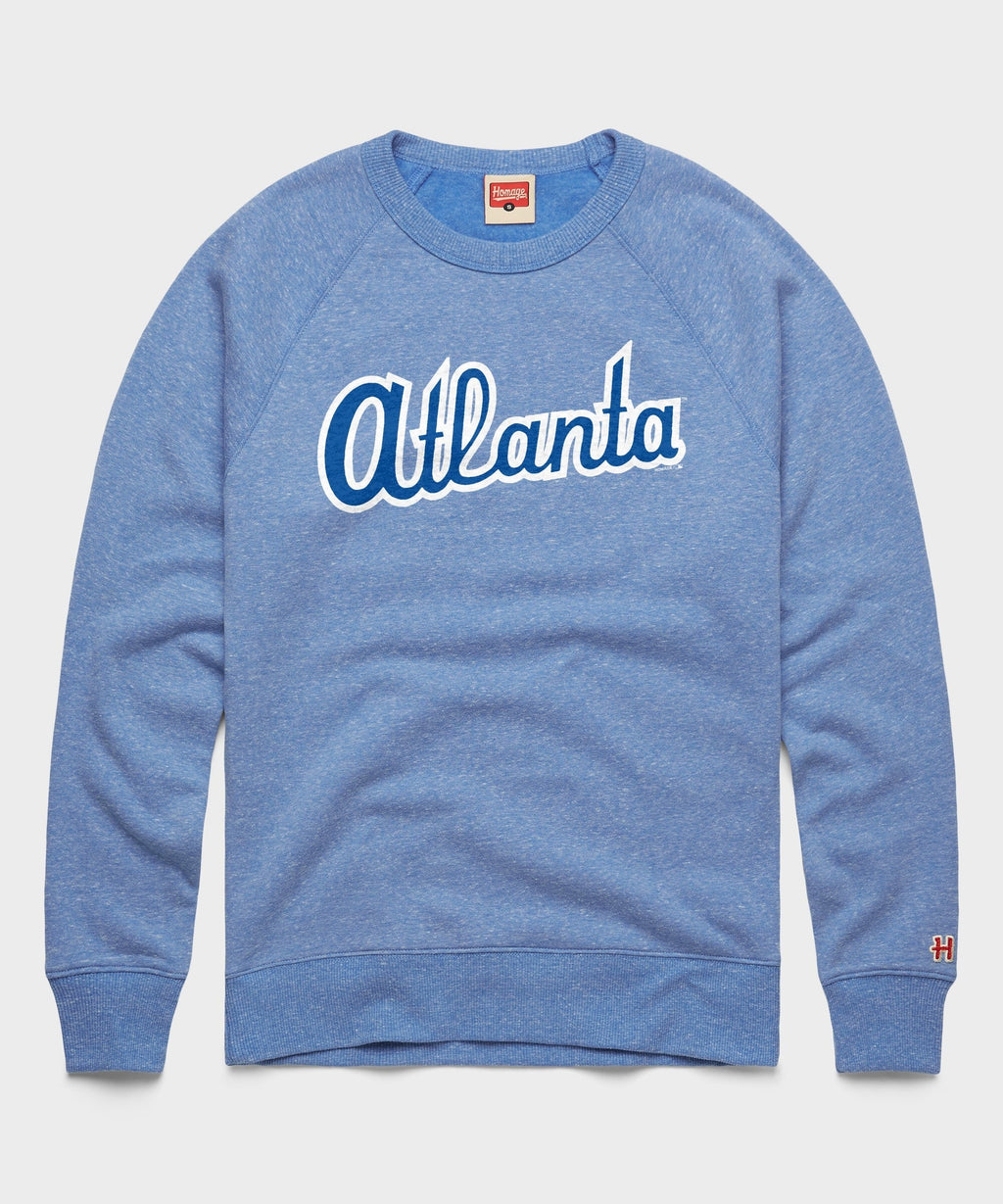 Atlanta Braves Jersey Logo '80 Crewneck