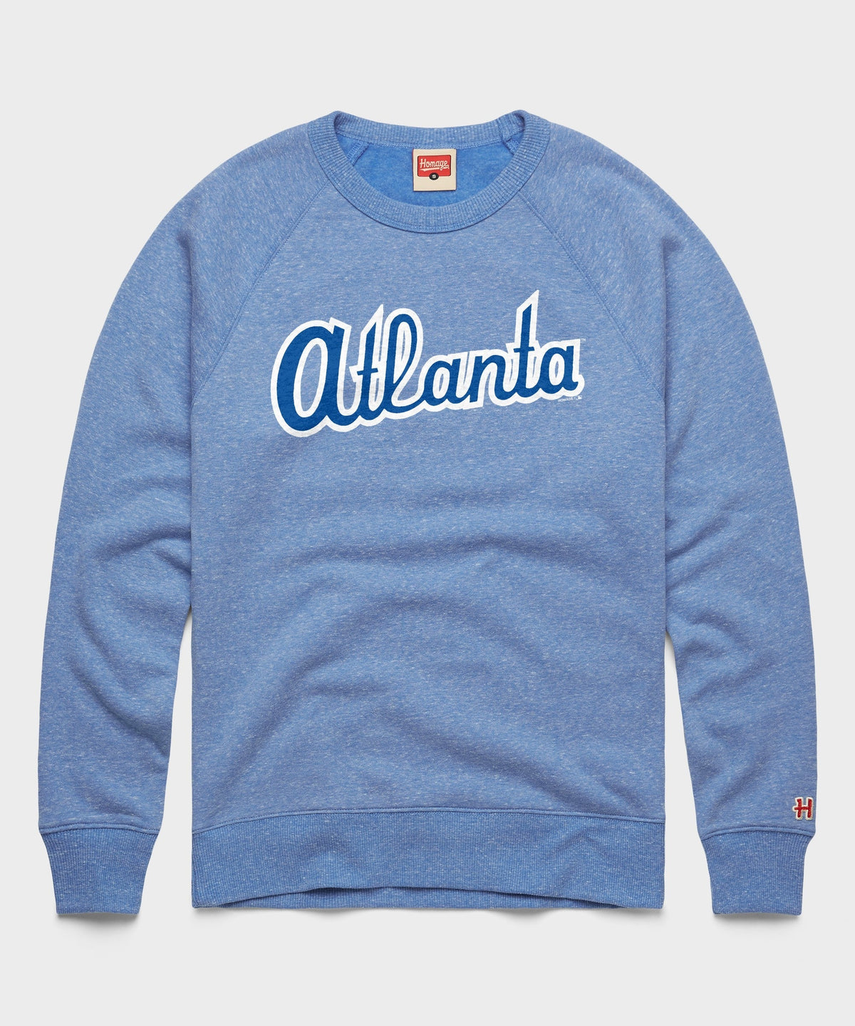 Atlanta Braves Jersey Logo '80 Crewneck