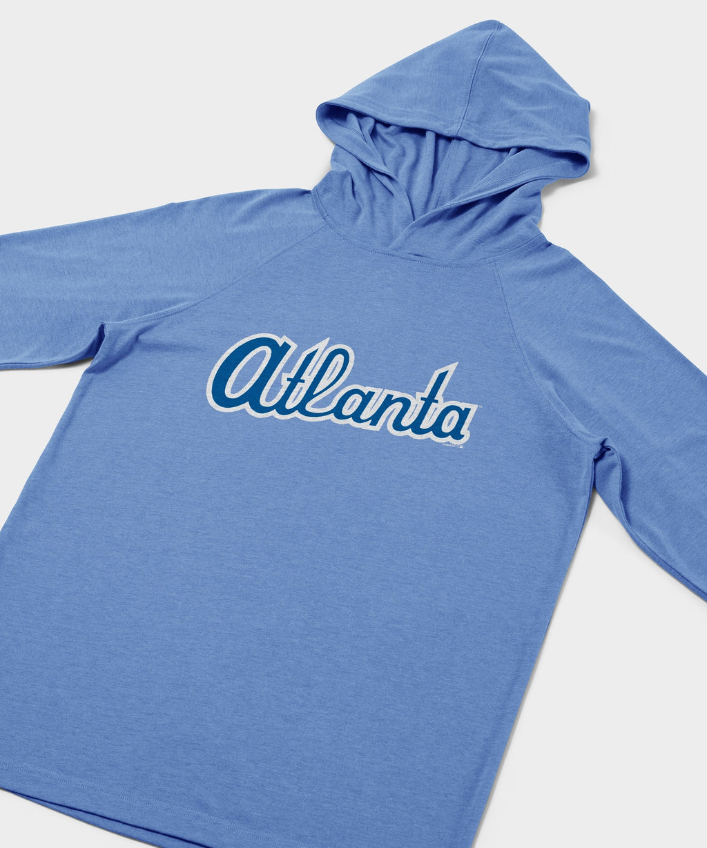 Atlanta Braves Jersey Logo '80 Lightweight Hoodie