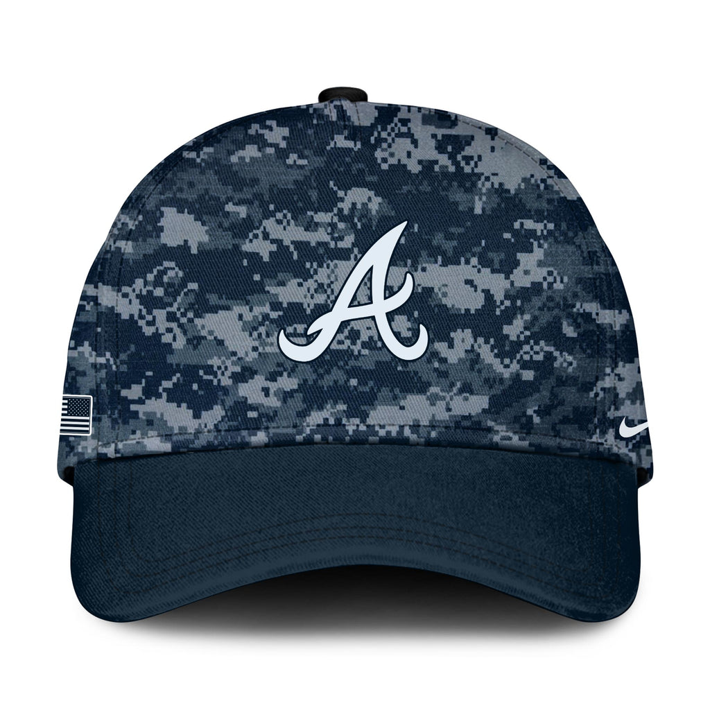 Atlanta Braves Navy Military Appreciation Night Jersey
