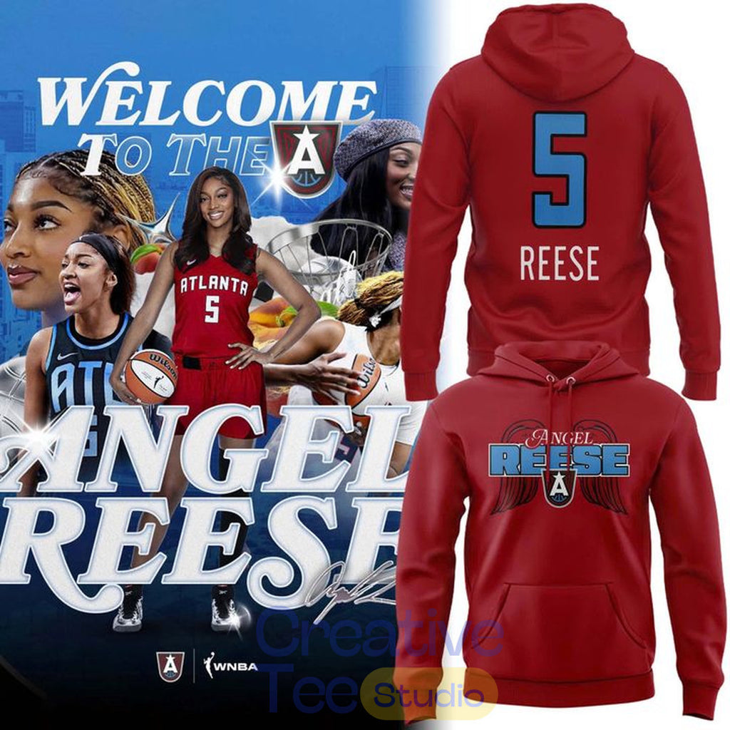 Atlanta Dream Angel Reese Dream “Welcome To The Team” Hoodie