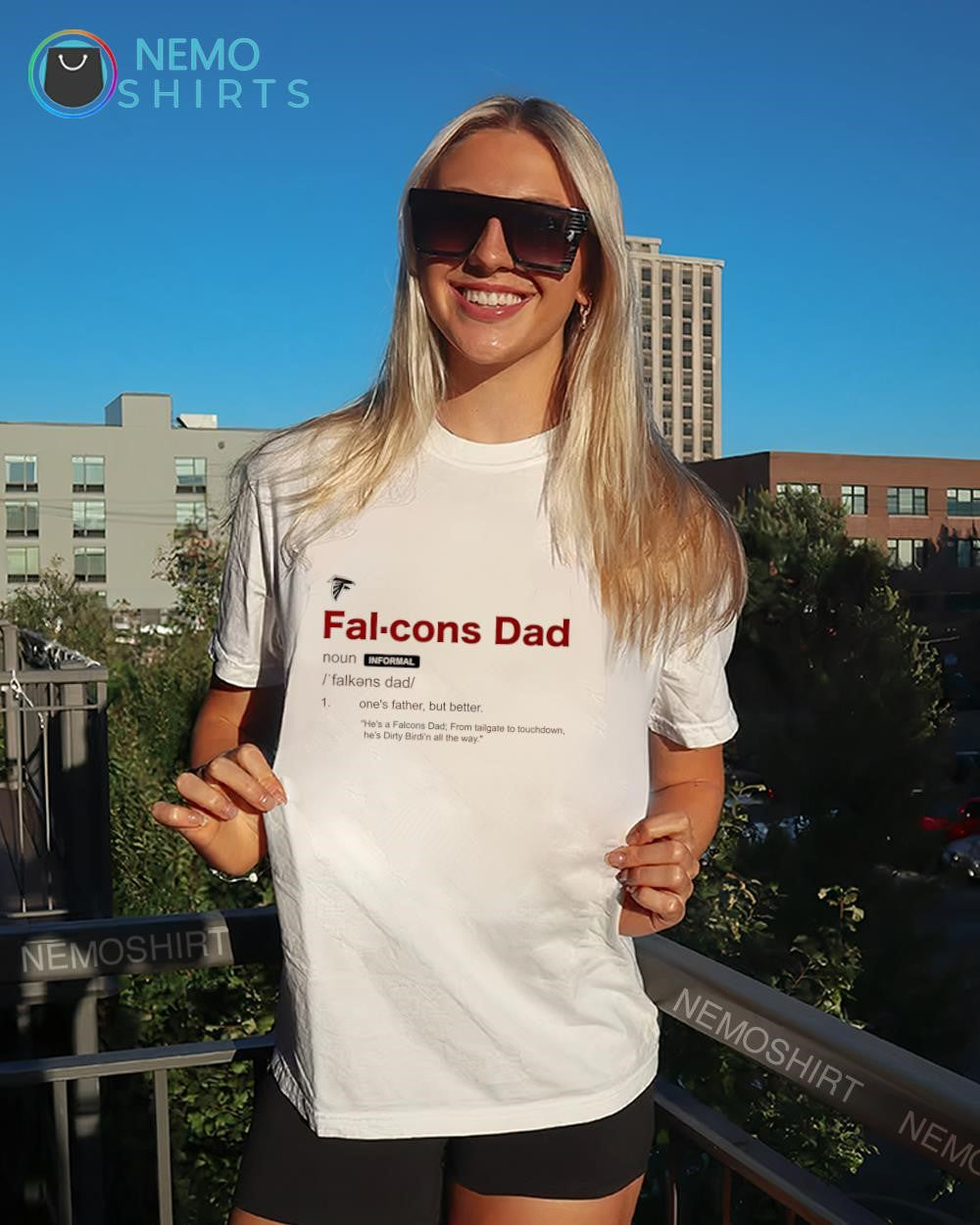 Atlanta Falcons Dad definition noun shirt