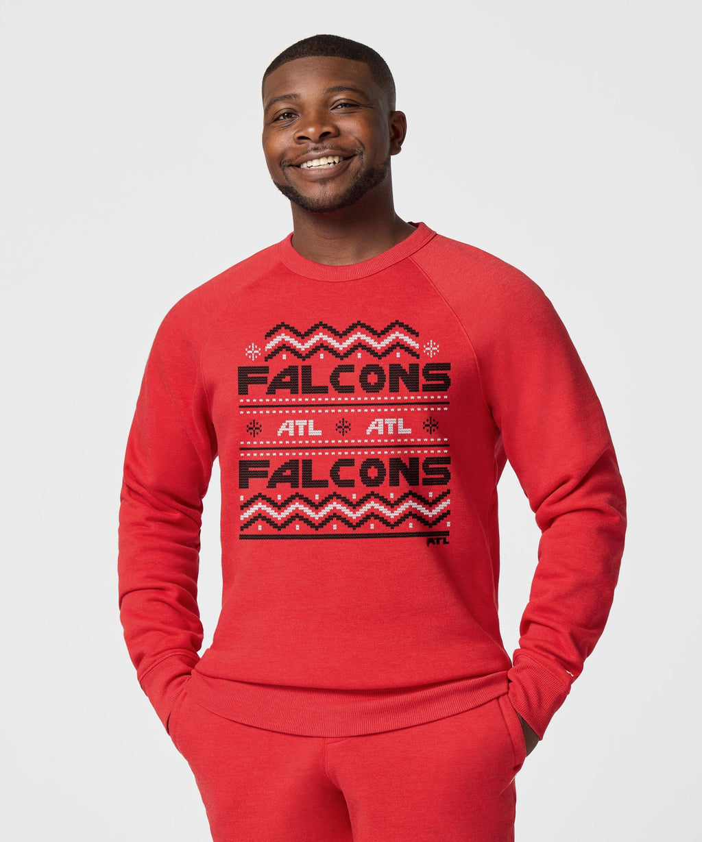 Atlanta Falcons Holiday Crewneck