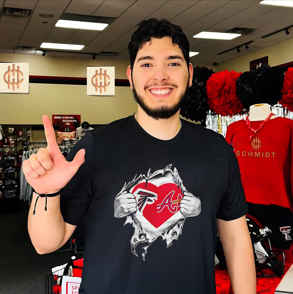 Atlanta Falcons and Atlanta Braves It’s in My Heart shirt