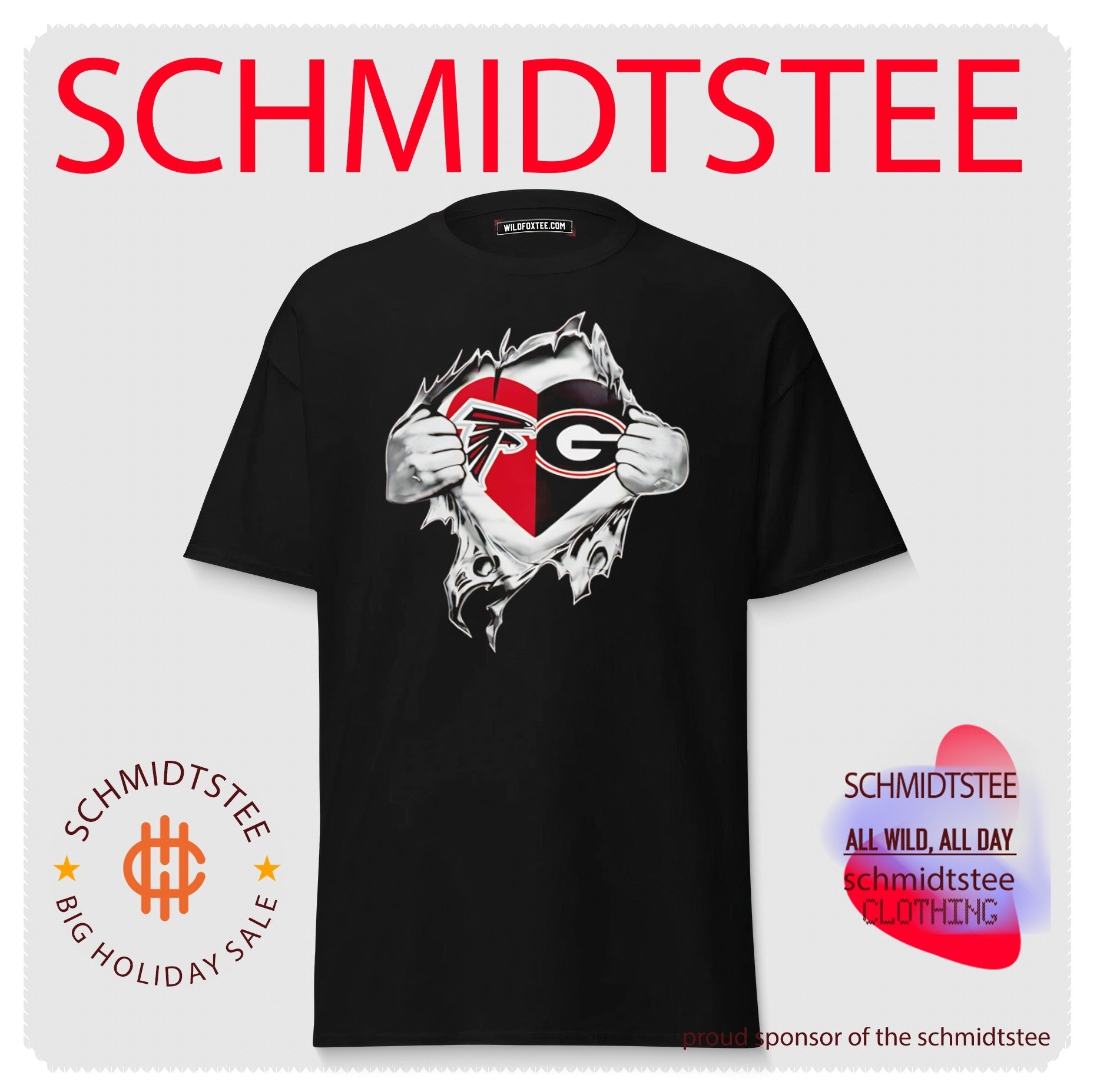 Atlanta Falcons and Georgia Bulldogs It Is in My Heart shirt