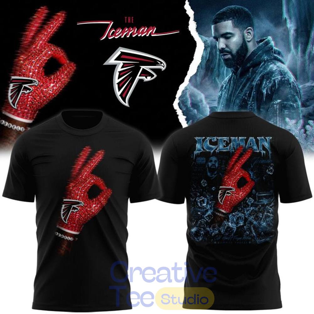 Atlanta Falcons x Drake Iceman Special Tee Hoodie