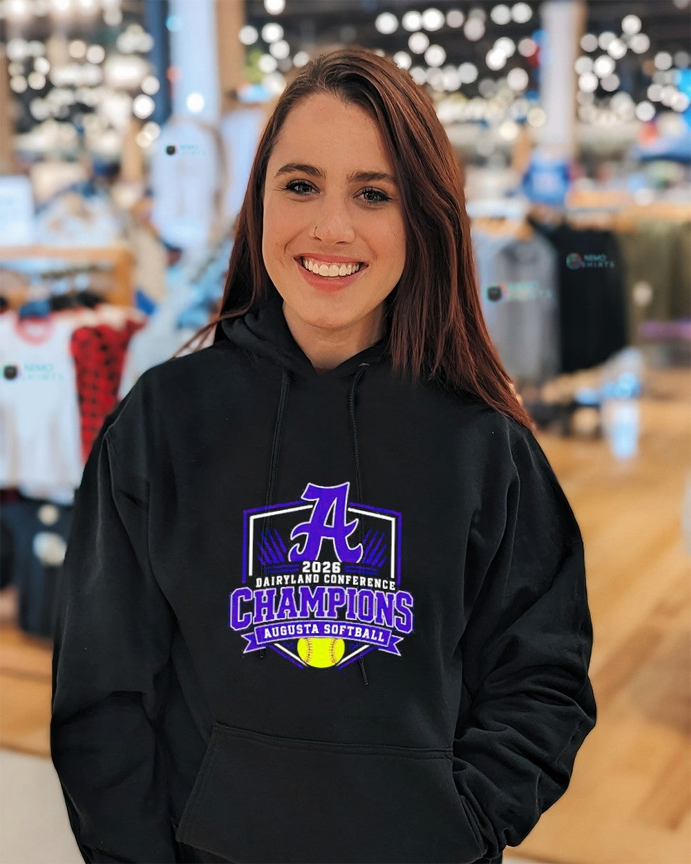 Augusta Beavers Softball 2026 Dairyland Conference Champions shirt