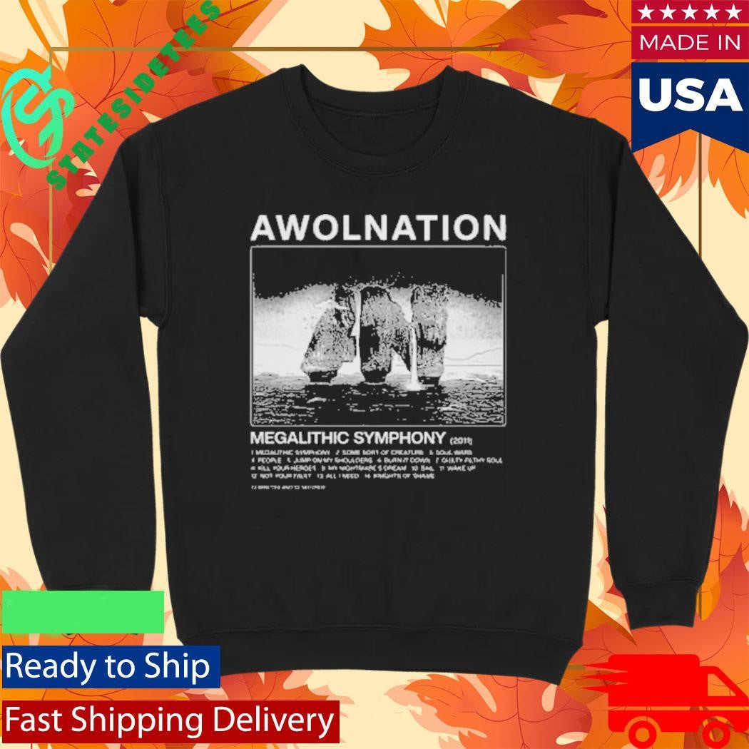 Awolnation Megalithic Symphony 15Th Anniversary Shirt
