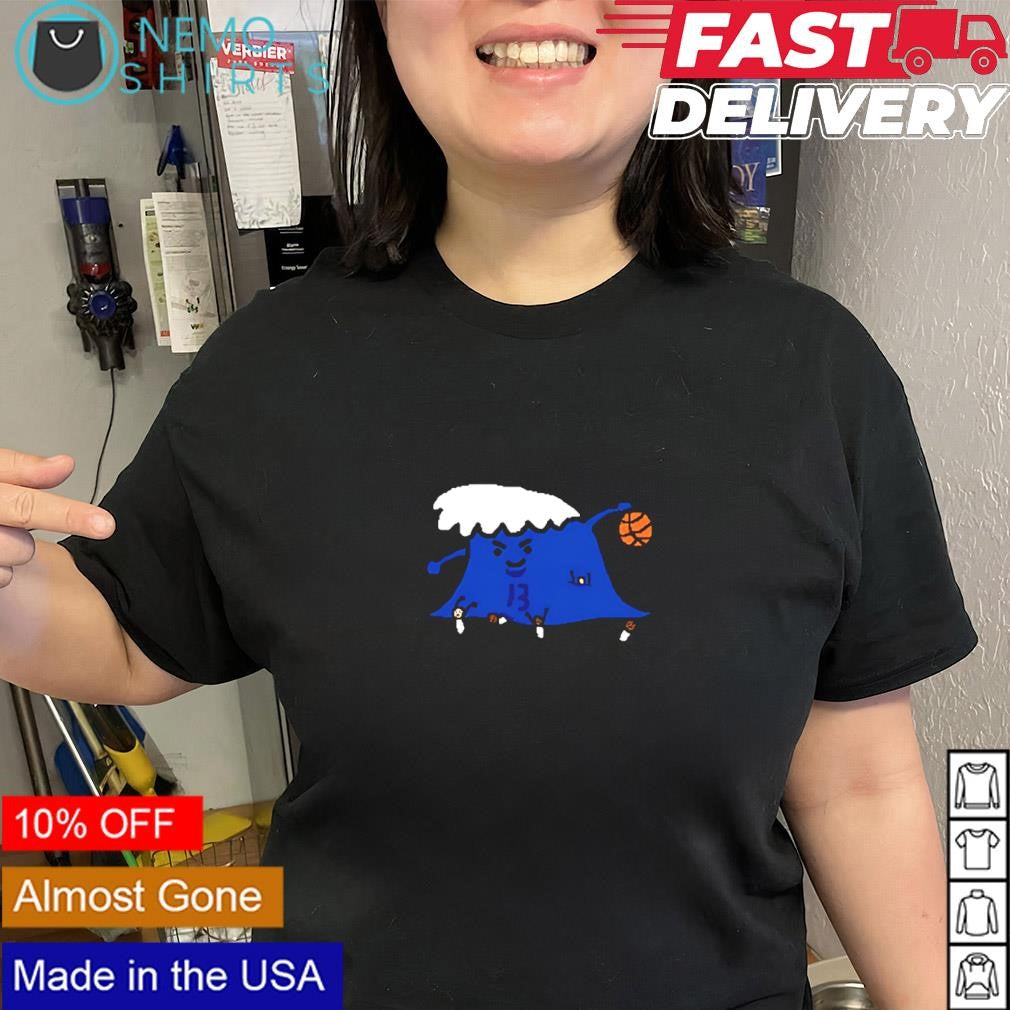 Ayo Do-tsunami NBA cartoon shirt