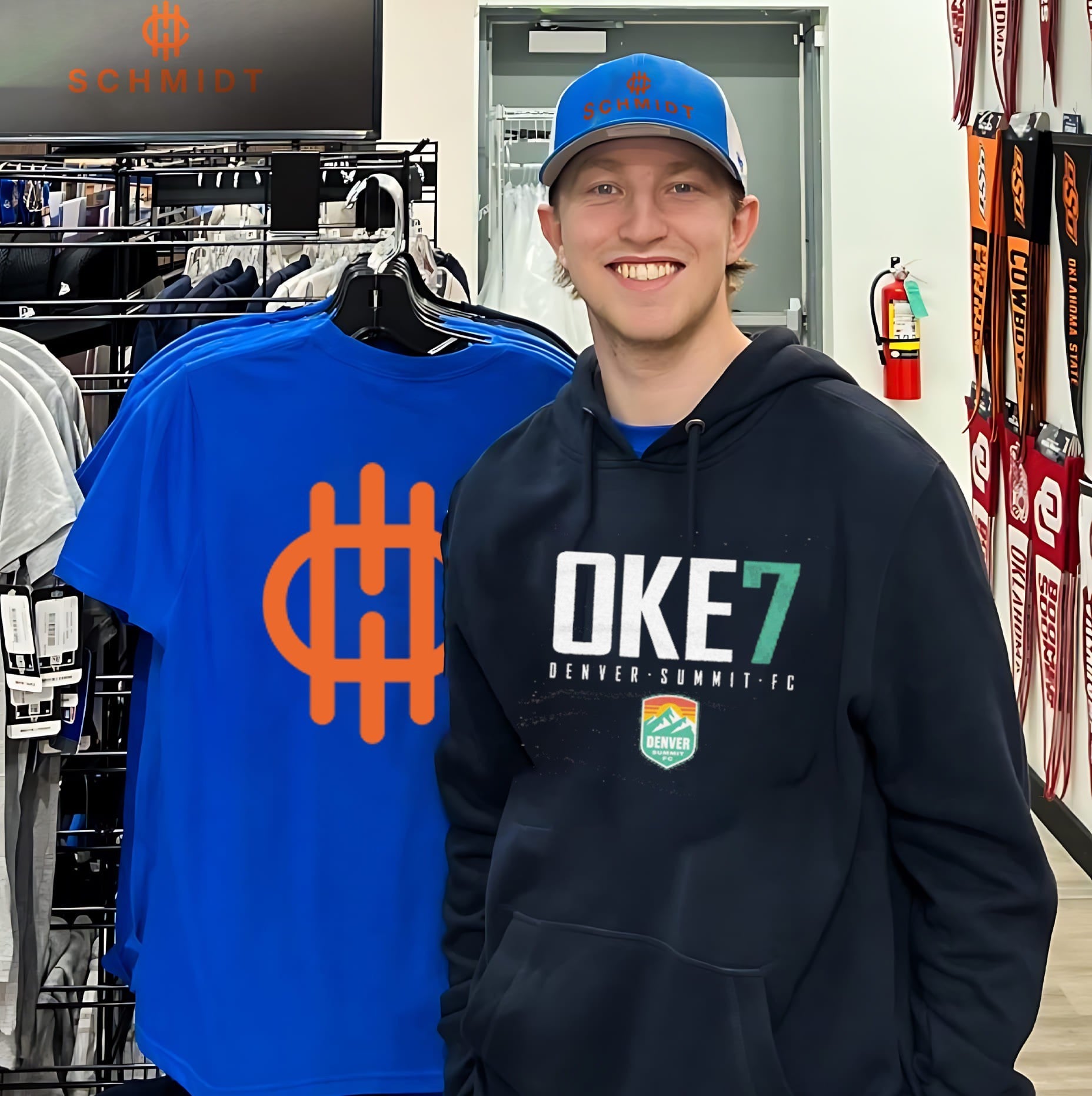 Ayo Oke Denver Summit FC 7 Soccer MLS Player Jersey shirt