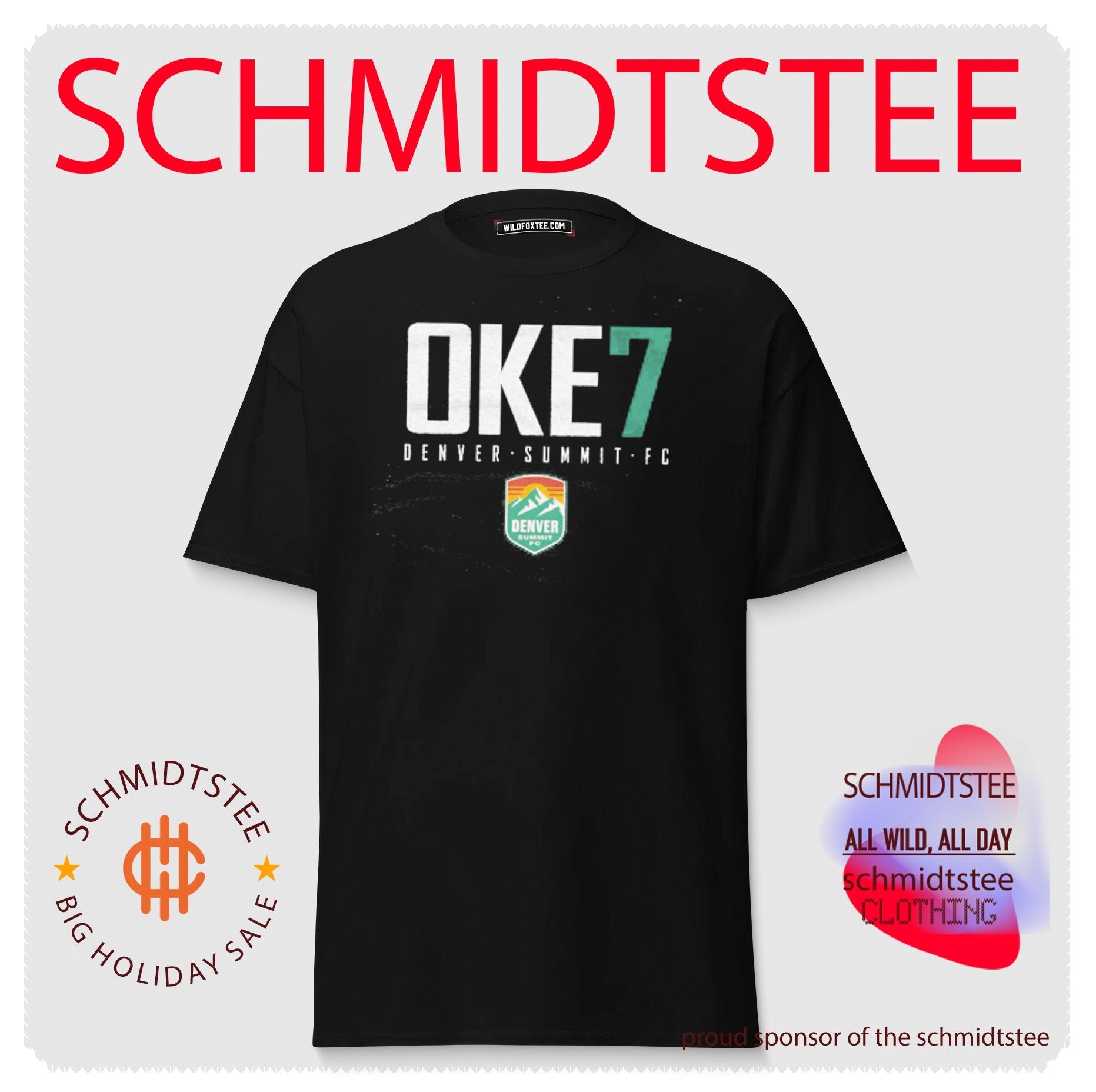 Ayo Oke Denver Summit FC 7 Soccer MLS Player Jersey shirt