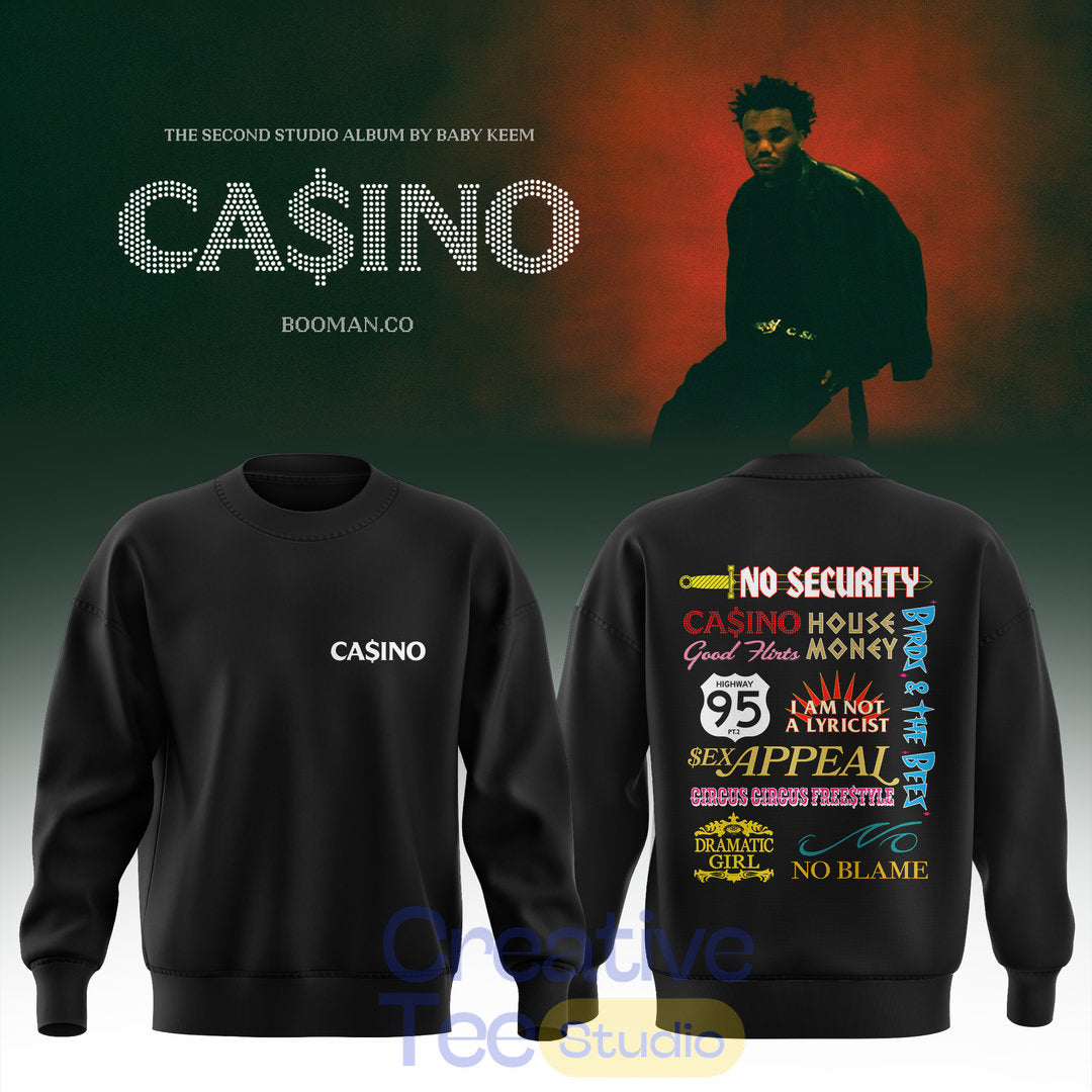 BB KEEM CA$INO TOUR 2026 Special Sweatshirt