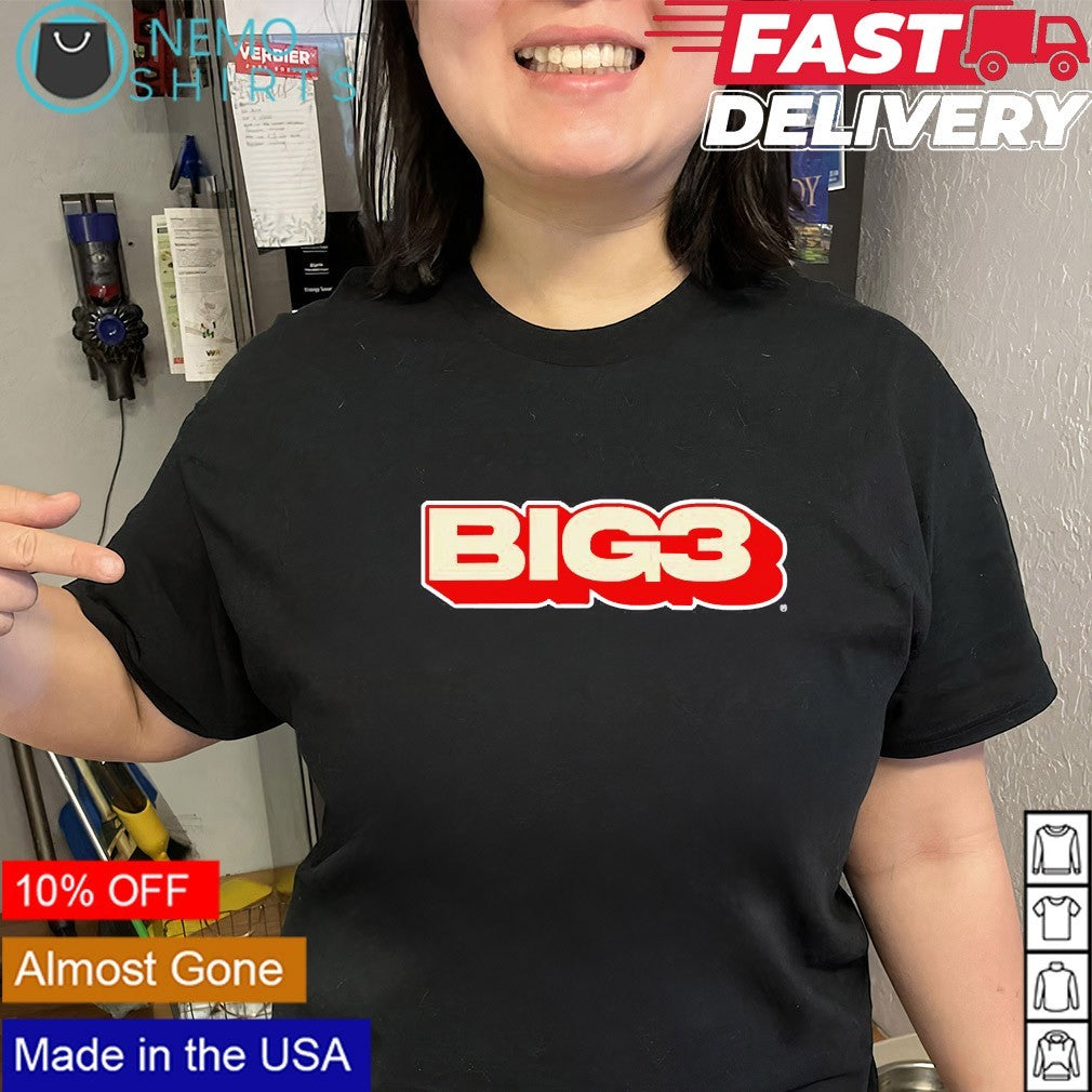 BIG3 basketball logo shirt