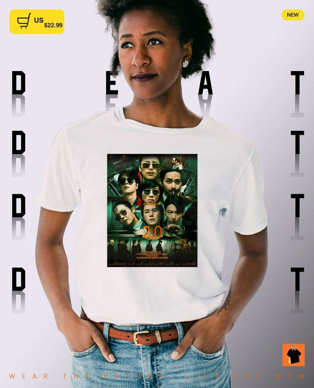 BTS 2.0 Arirang Tour 2026 Cute Group poster shirt