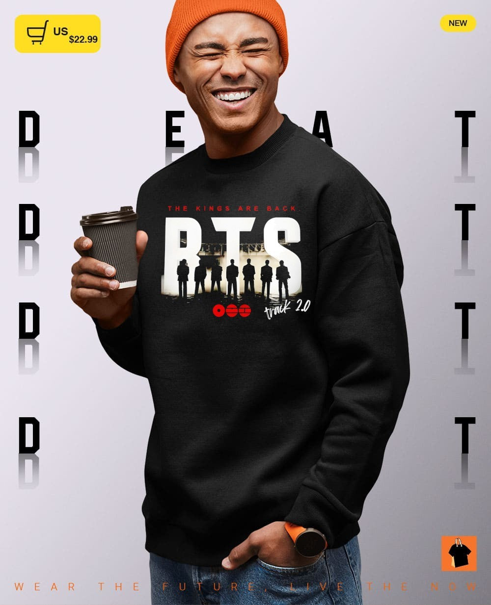 BTS Arirang Track 2.0 The King Are Back Inspired Concert shirt