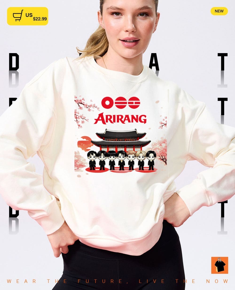 BTS Arirang World Tour 2026 Bangtan Idol Concert shirt