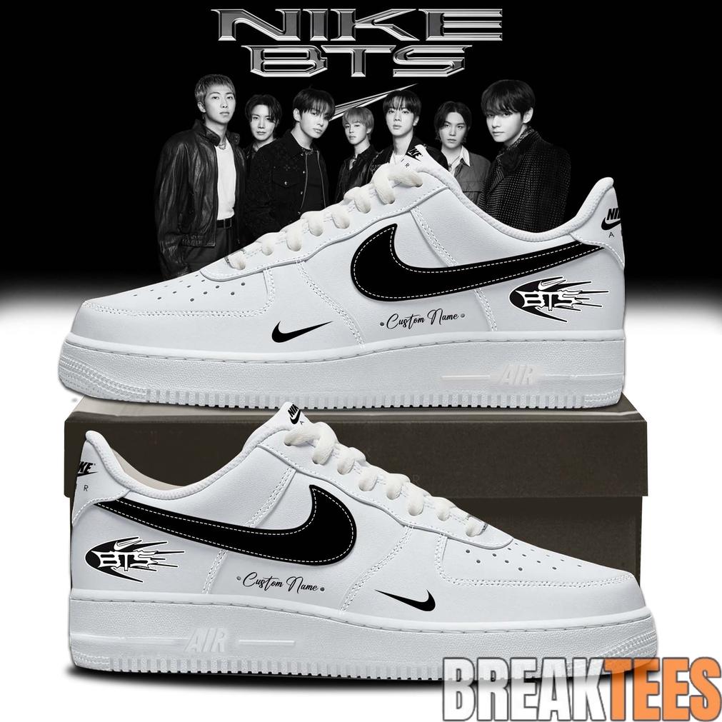 BTS Collection Limited Edition Custom Air Force 1 Shoes