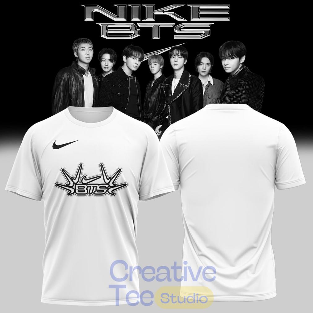 BTS Collection Special White Limited Edition 2D T-Shirt