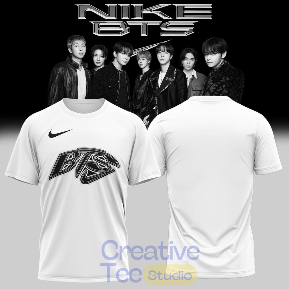 BTS Collection Special White Limited Edition 2D T-Shirt