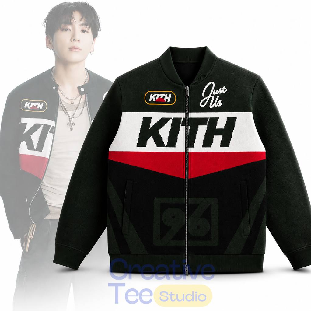 BTS Swimside Event Jungkook Kith Special Bomber Jacket
