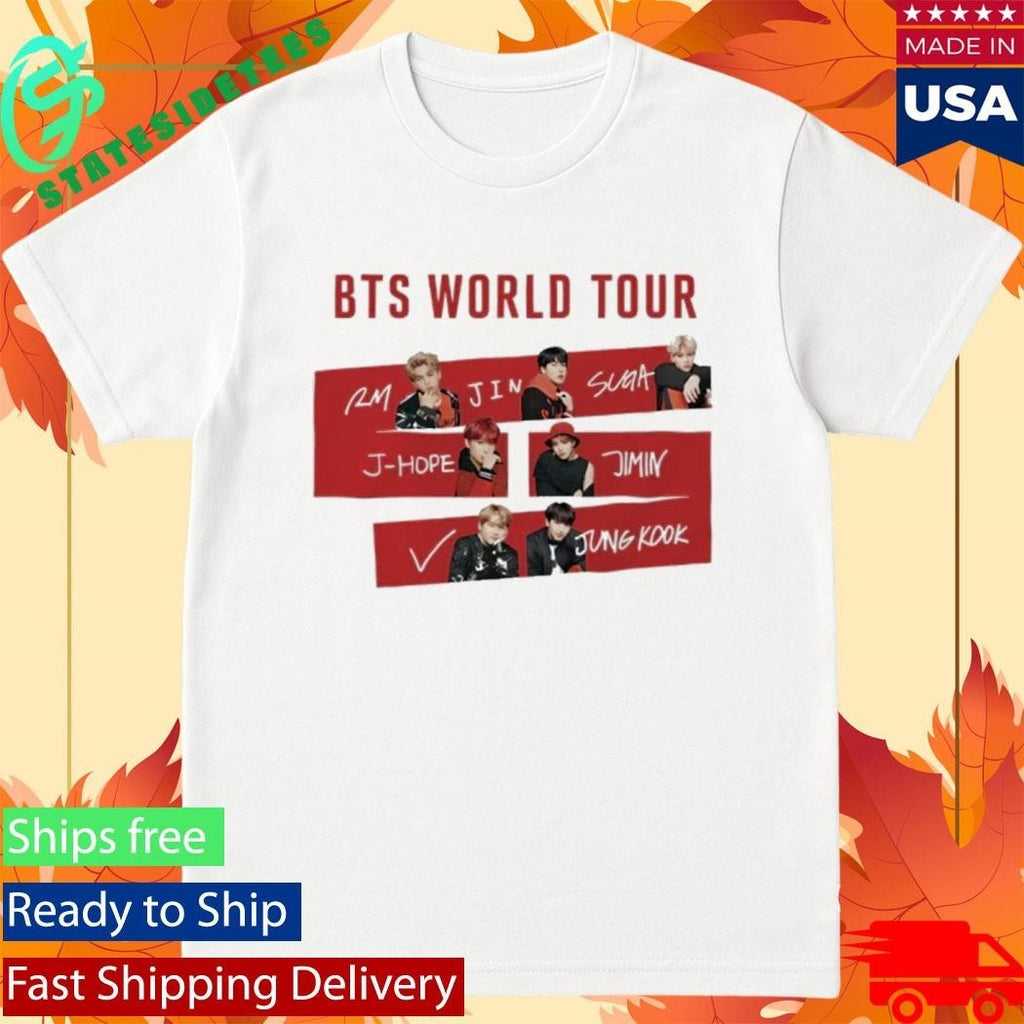 BTS World Tour 2026 Shirt