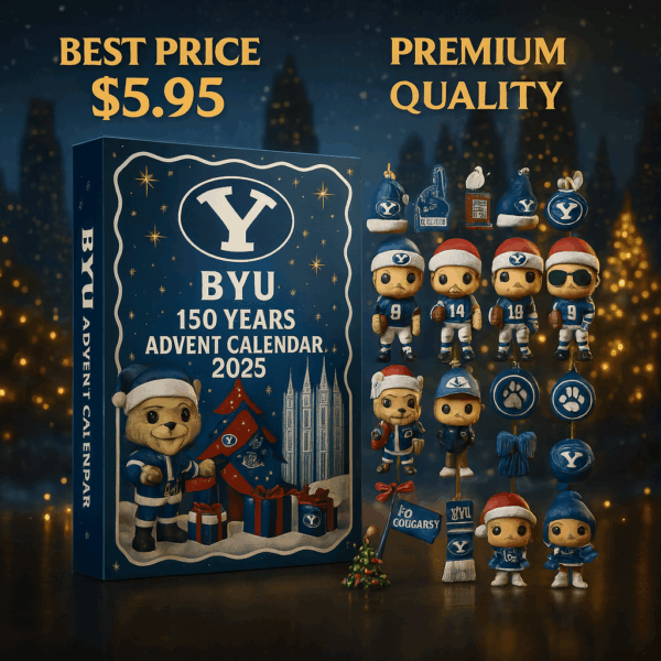 BYU Cougars football Advent Calender | 150th Anniversary