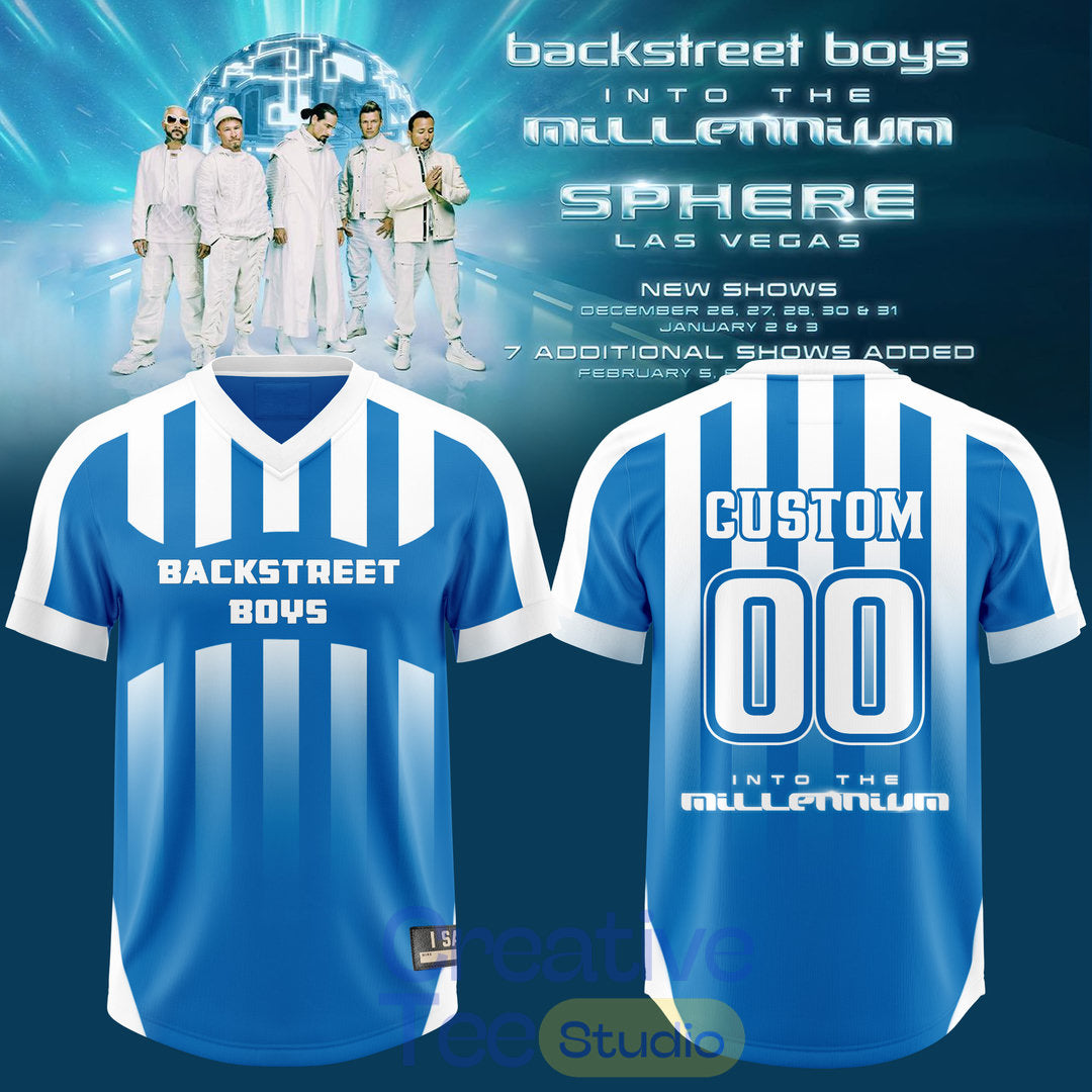 Backstreet Boys: Into The Millennium: Sphere Custom Football Jersey