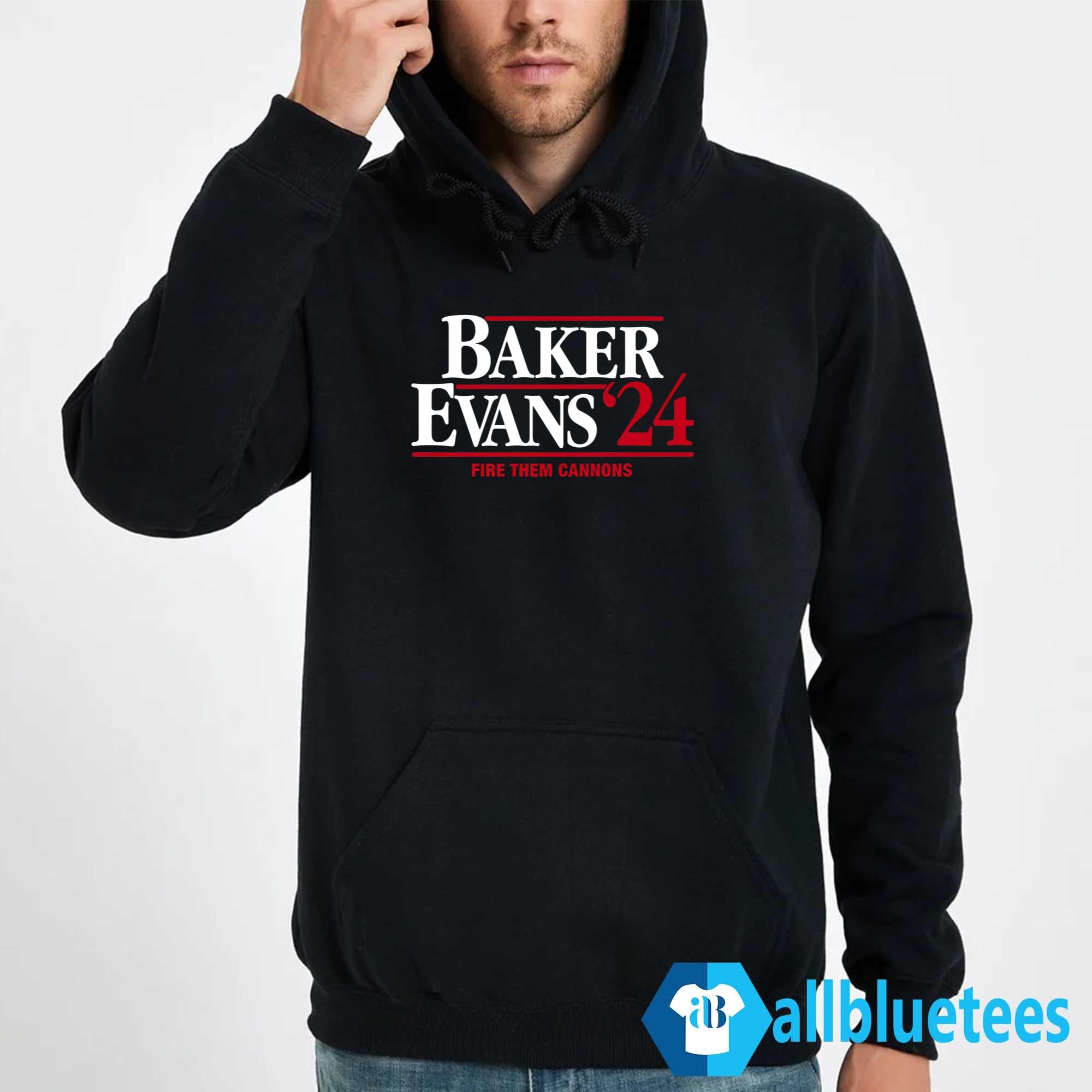 Baker Evans ’24 Fire Them Cannons Shirt