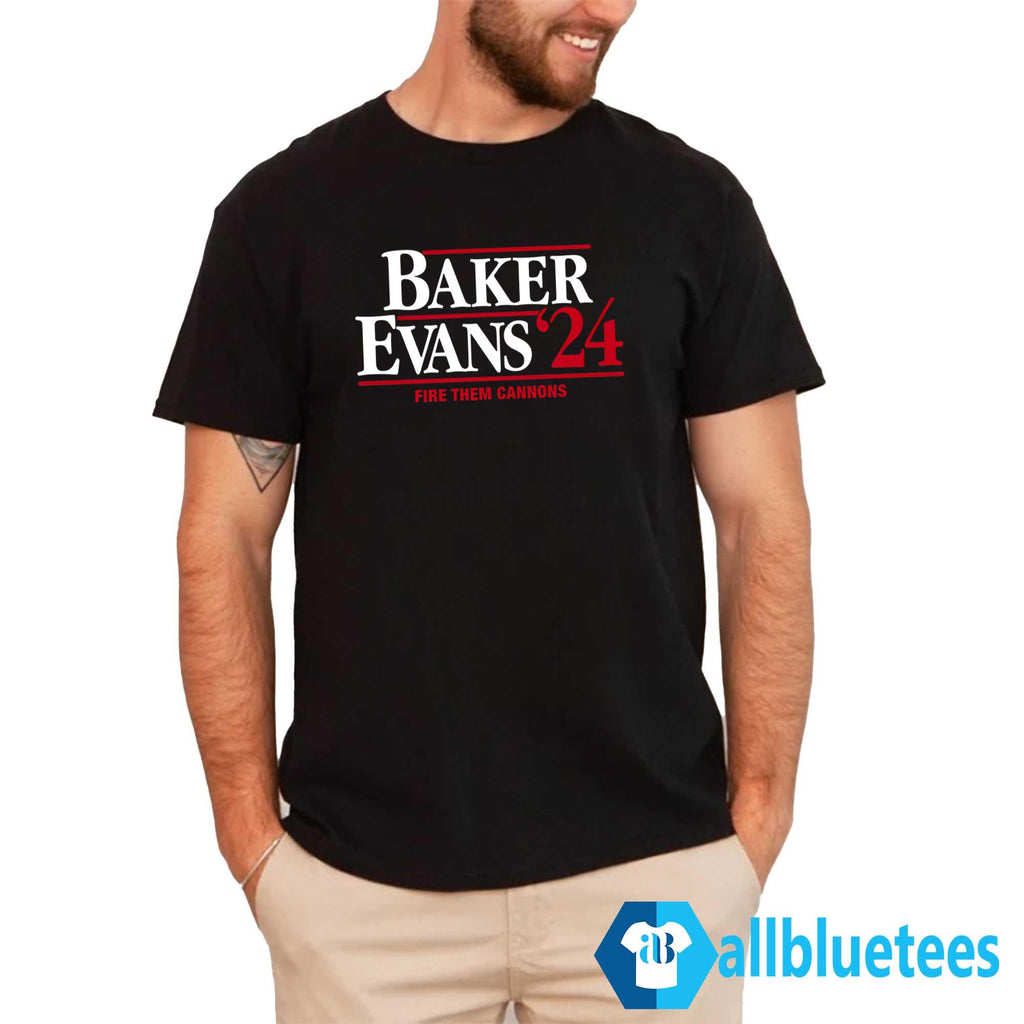 Baker Evans ’24 Fire Them Cannons Shirt