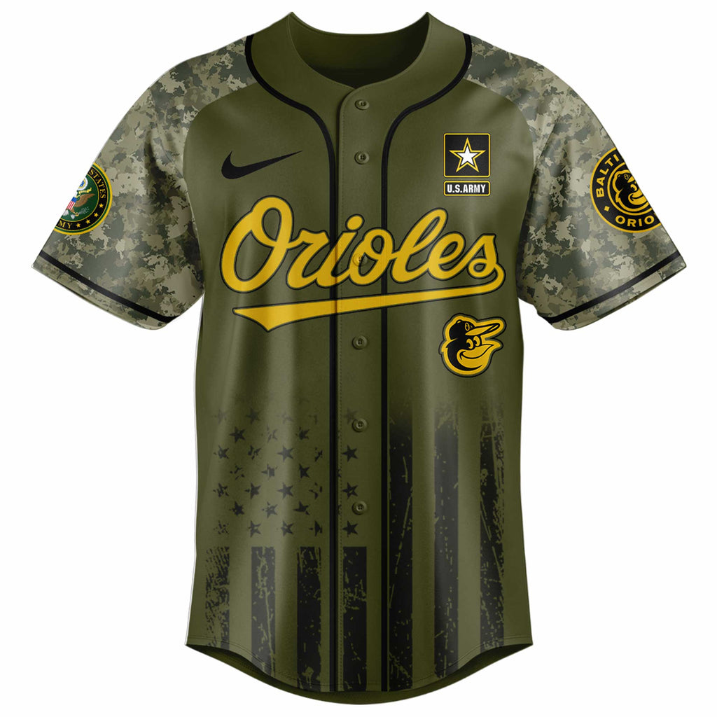 Baltimore Orioles MLB 250 U.S. Army Jersey