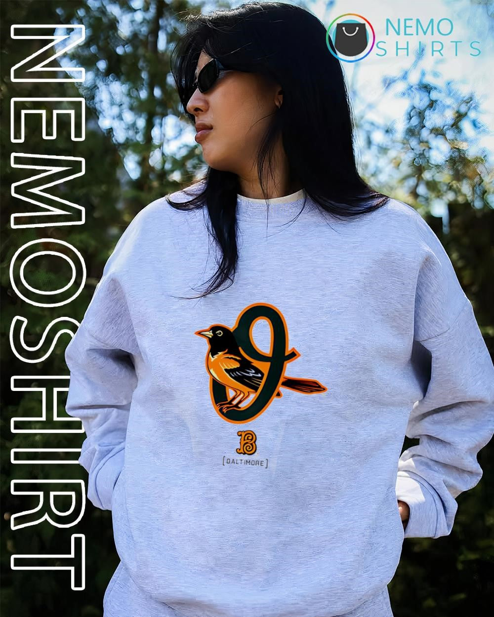 Baltimore Orioles baseball 2026 city throwback bird logo shirt