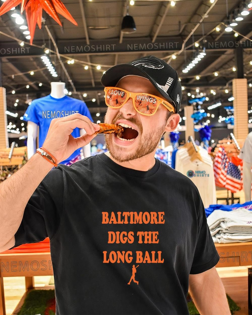 Baltimore Orioles digs the long ball shirt