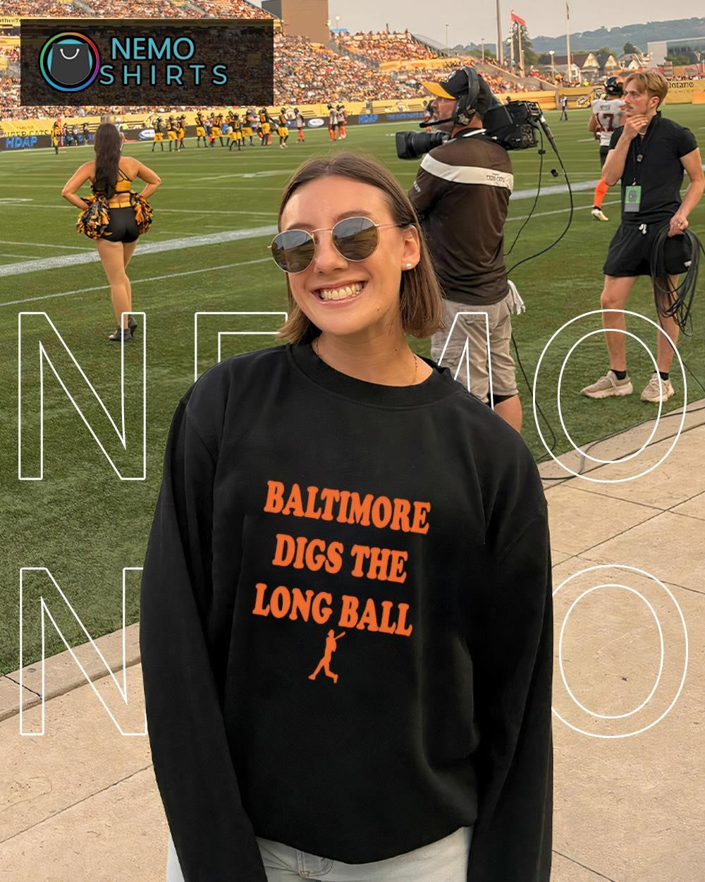 Baltimore Orioles digs the long ball shirt