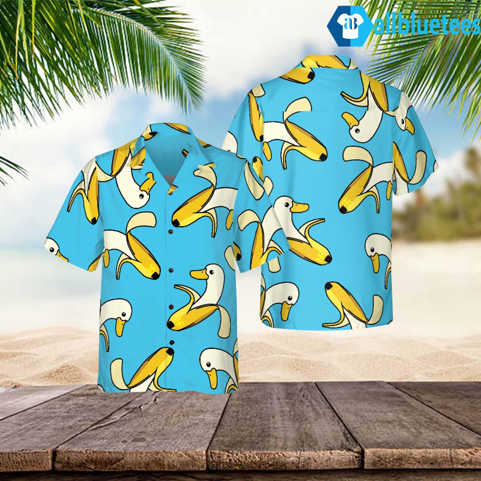 Banana Duck Hawaiian Shirt