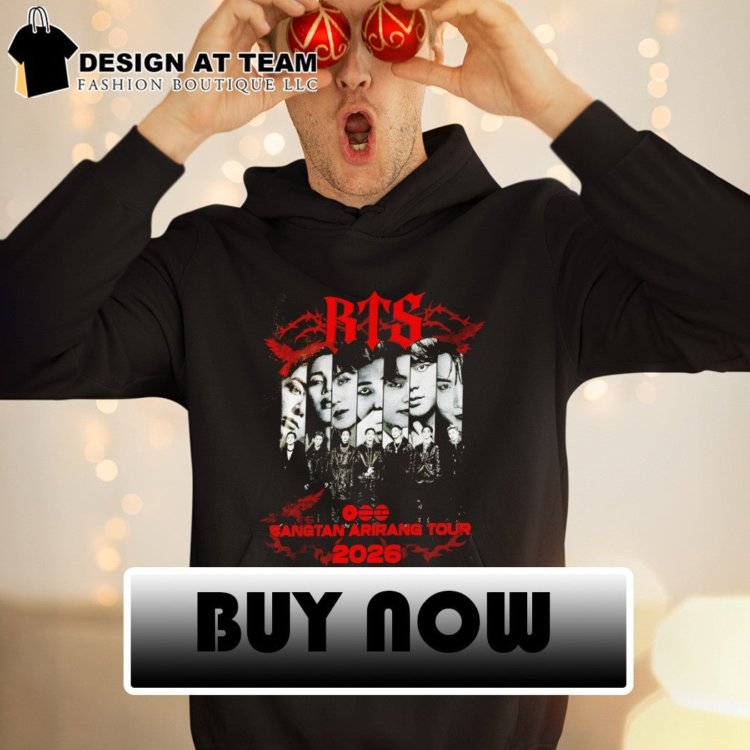 Bangtan Arirang Tour 2026 B.T.S Boyband vintage shirt