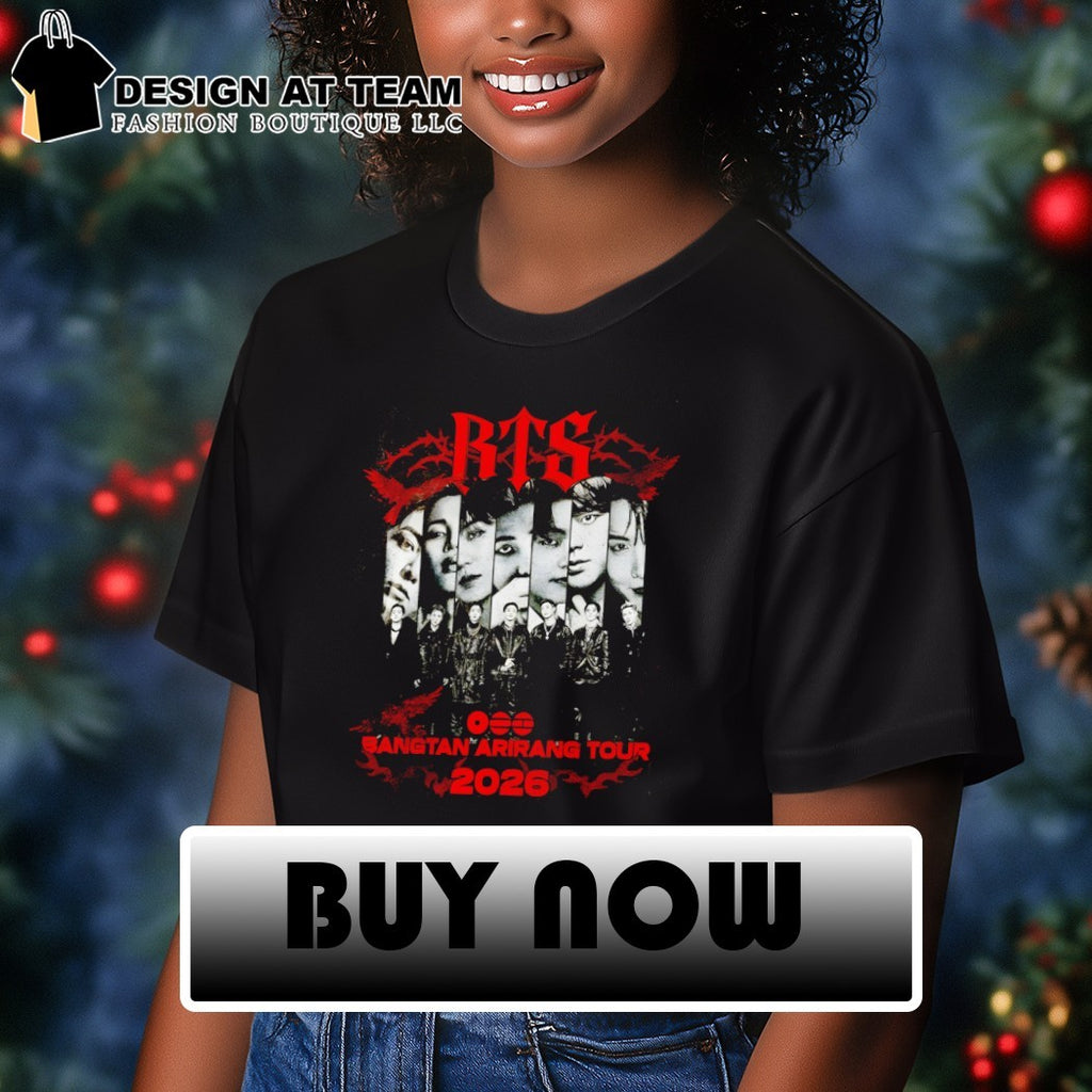 Bangtan Arirang Tour 2026 BTS Boyband graphic shirt