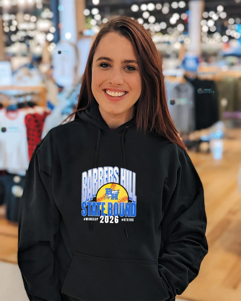 Barbers Hill Eagles softball state bound 2026 logo shirt