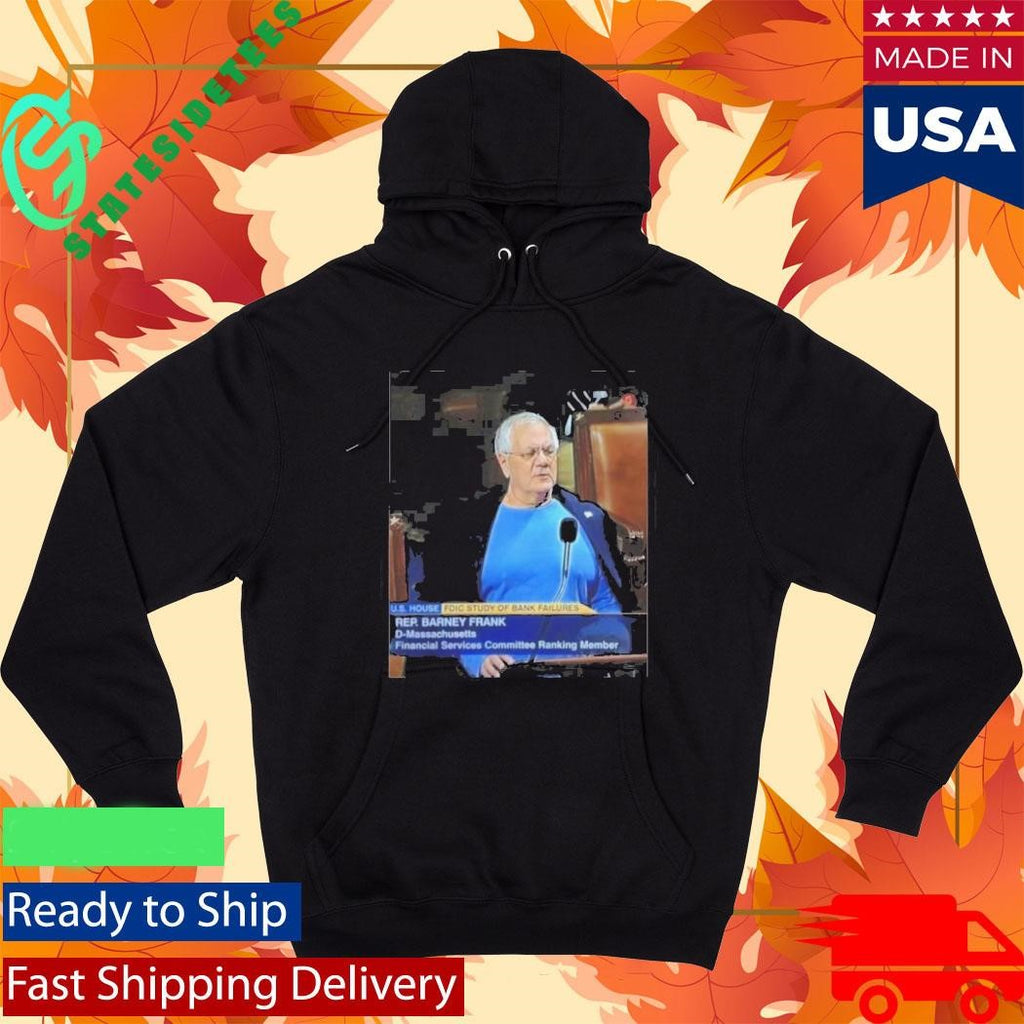 Barney Frank Blue Shirt