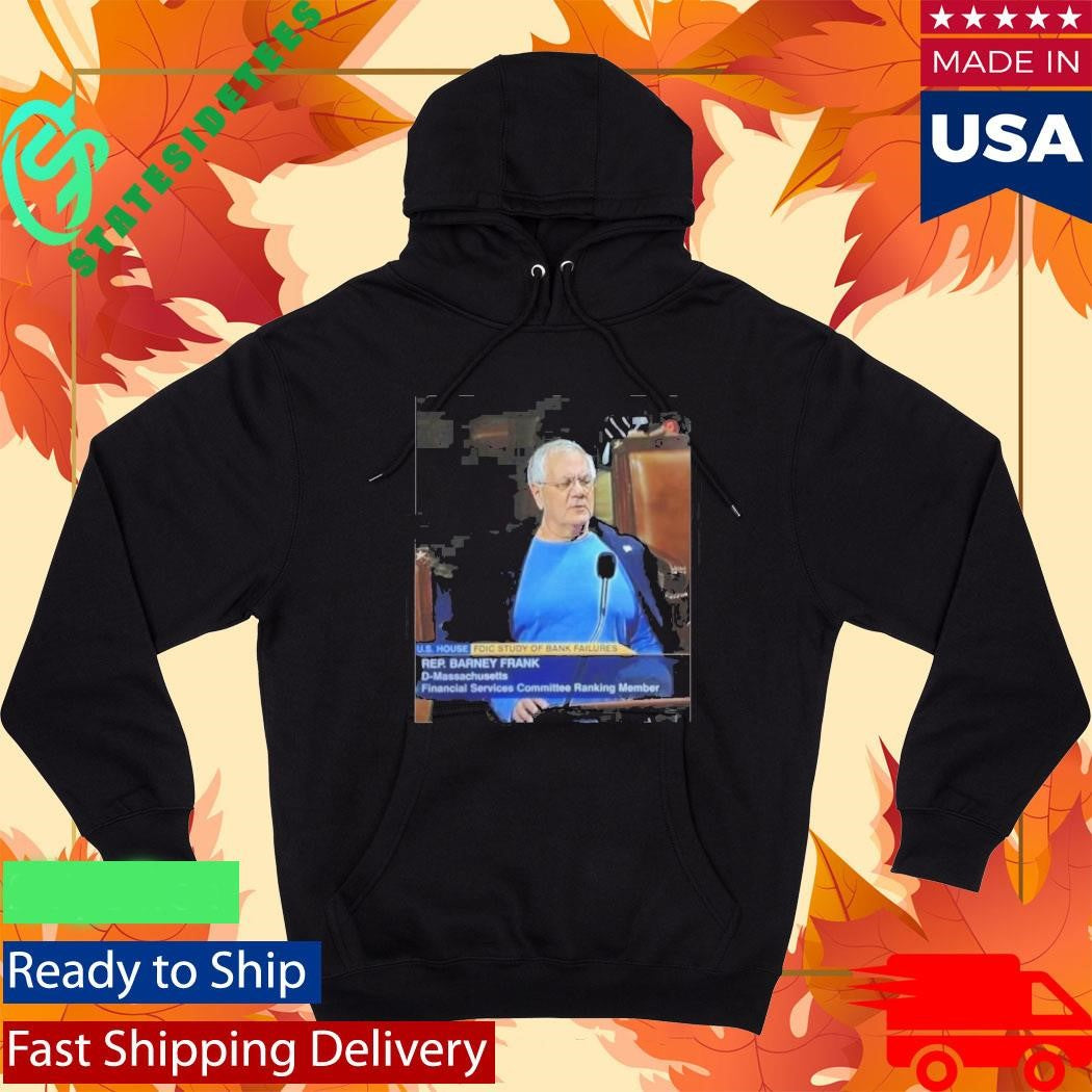 Barney Frank Blue Shirt