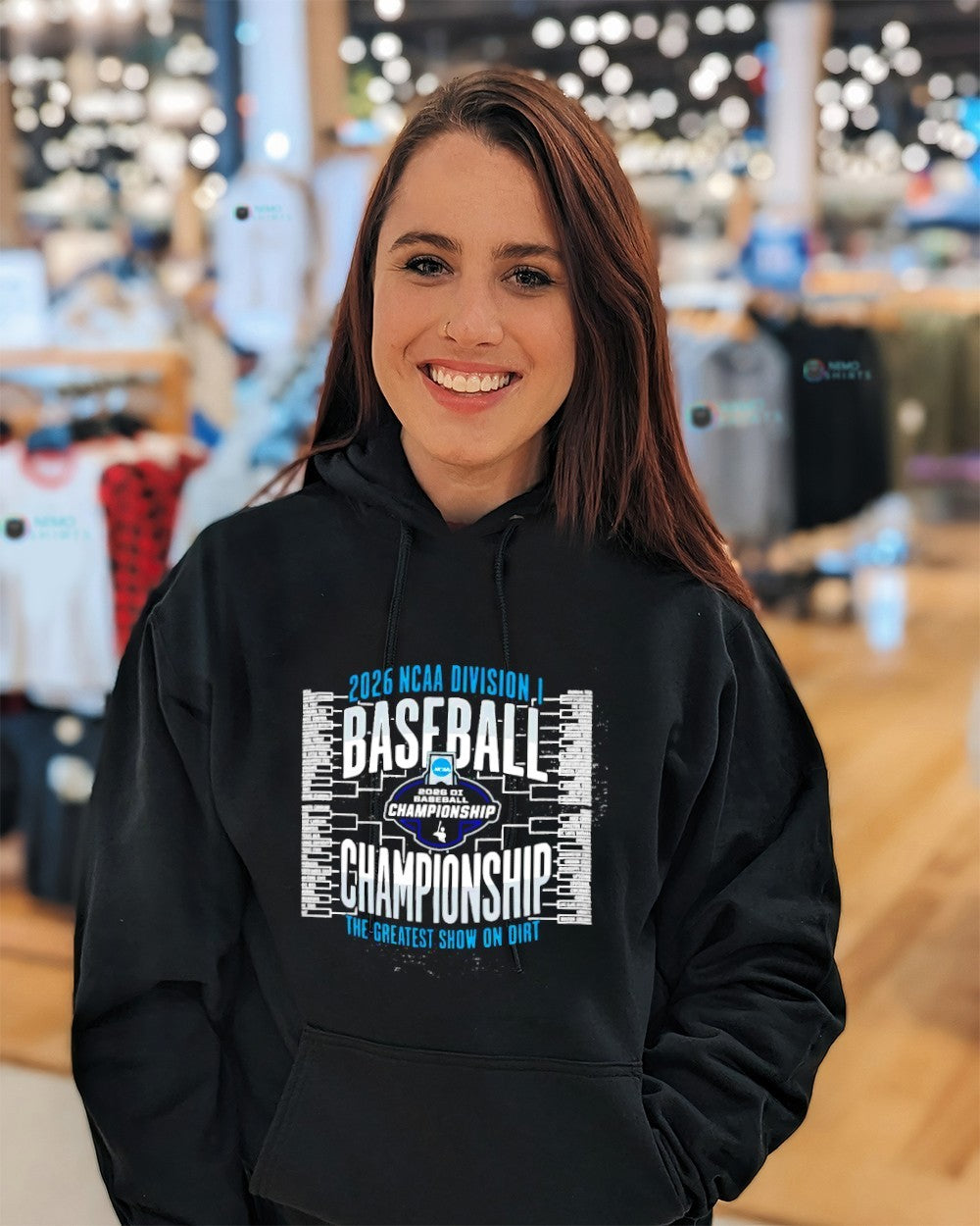 Baseball championship 2026 NCAA DI the greatest show on dirt bracket shirt
