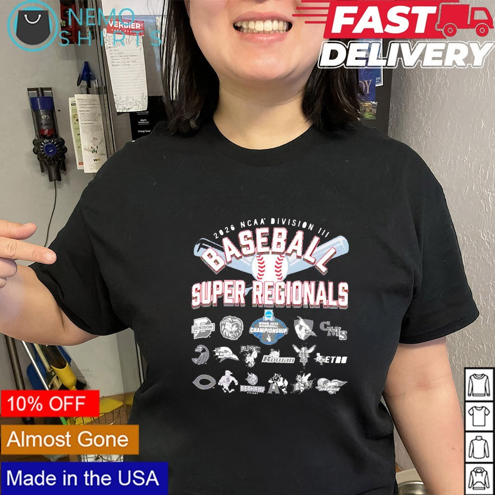 Baseball regionals 2026 NCAA Division III shirt