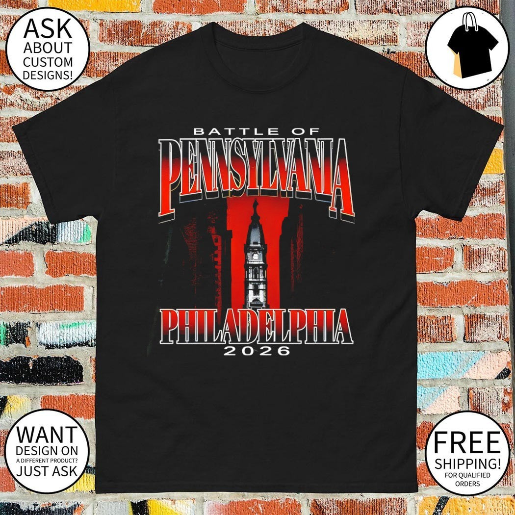 Battle of Pennsylvania Philadelphia Flyers 2026 shirt