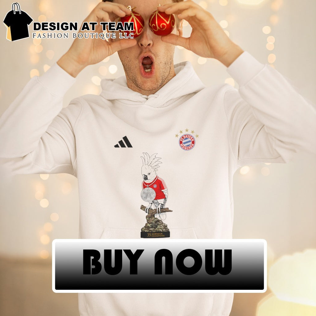 Bayern Munich FC Celebration Deutscher Meister Parrot 35 German Champions shirt
